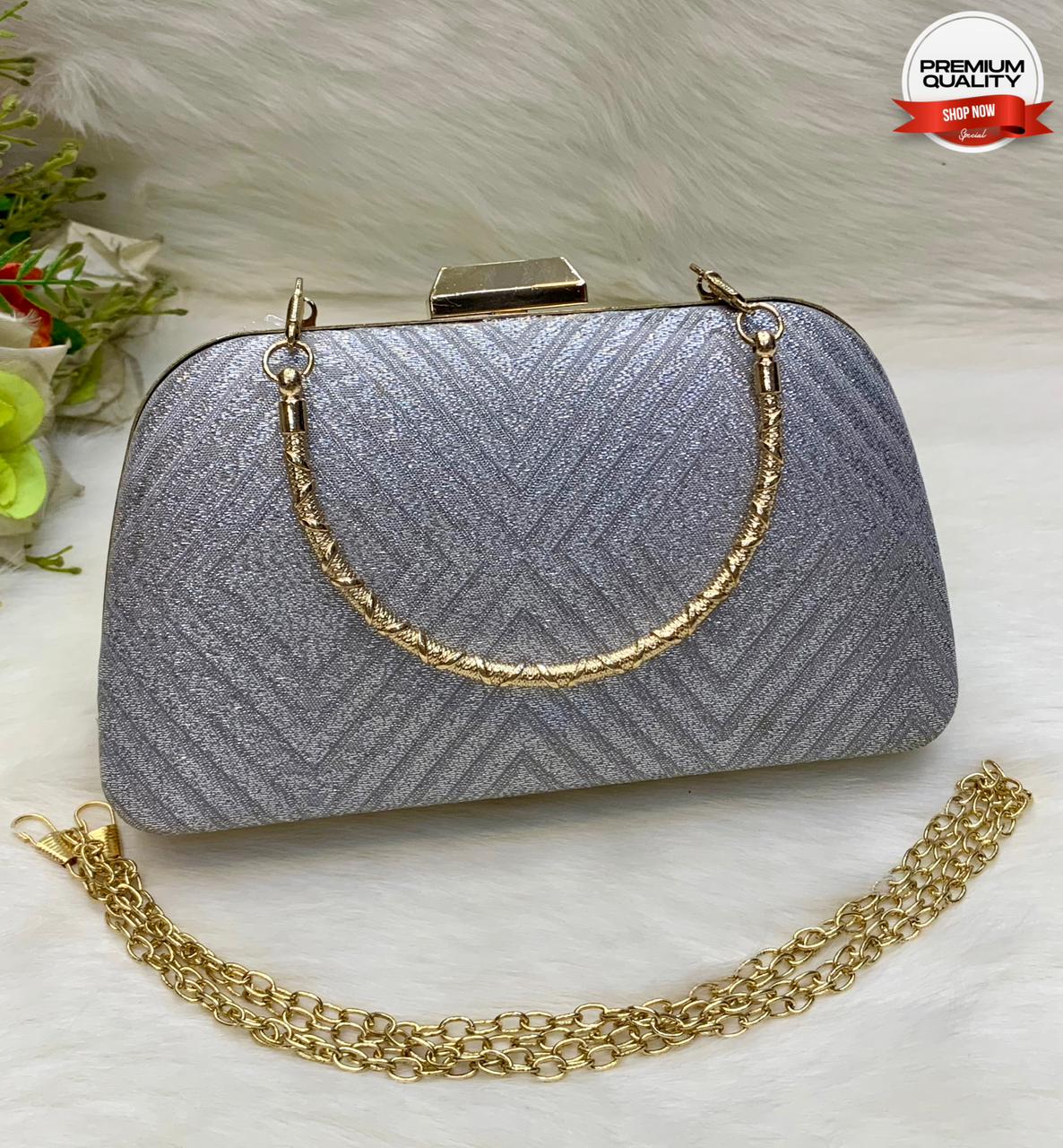 Fancy Pattern Clutch Purse